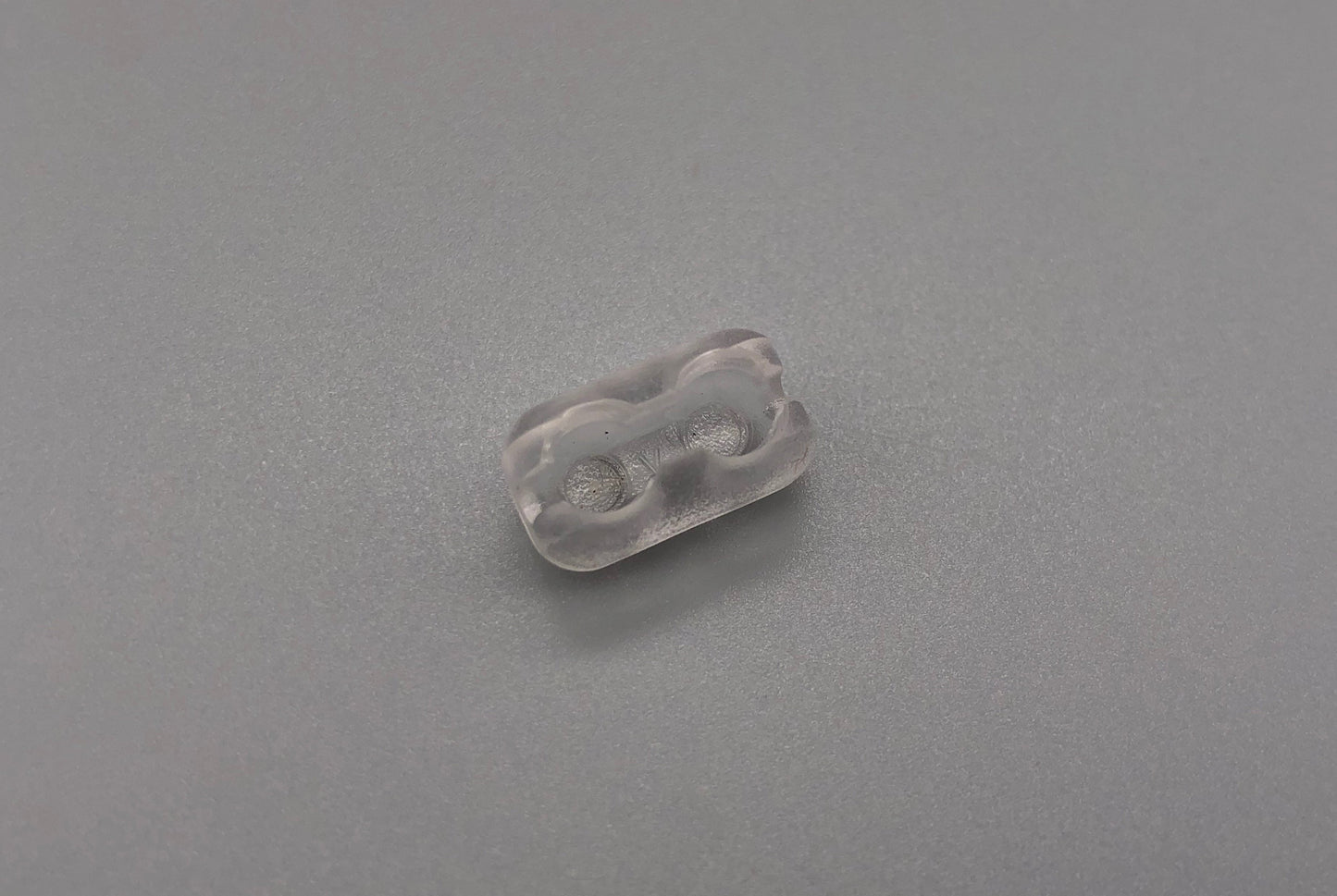 Connecteurs de chaîne de rupture en plastique pour chaîne en plastique n° 10 - Transparent - Paquet de 10 pièces