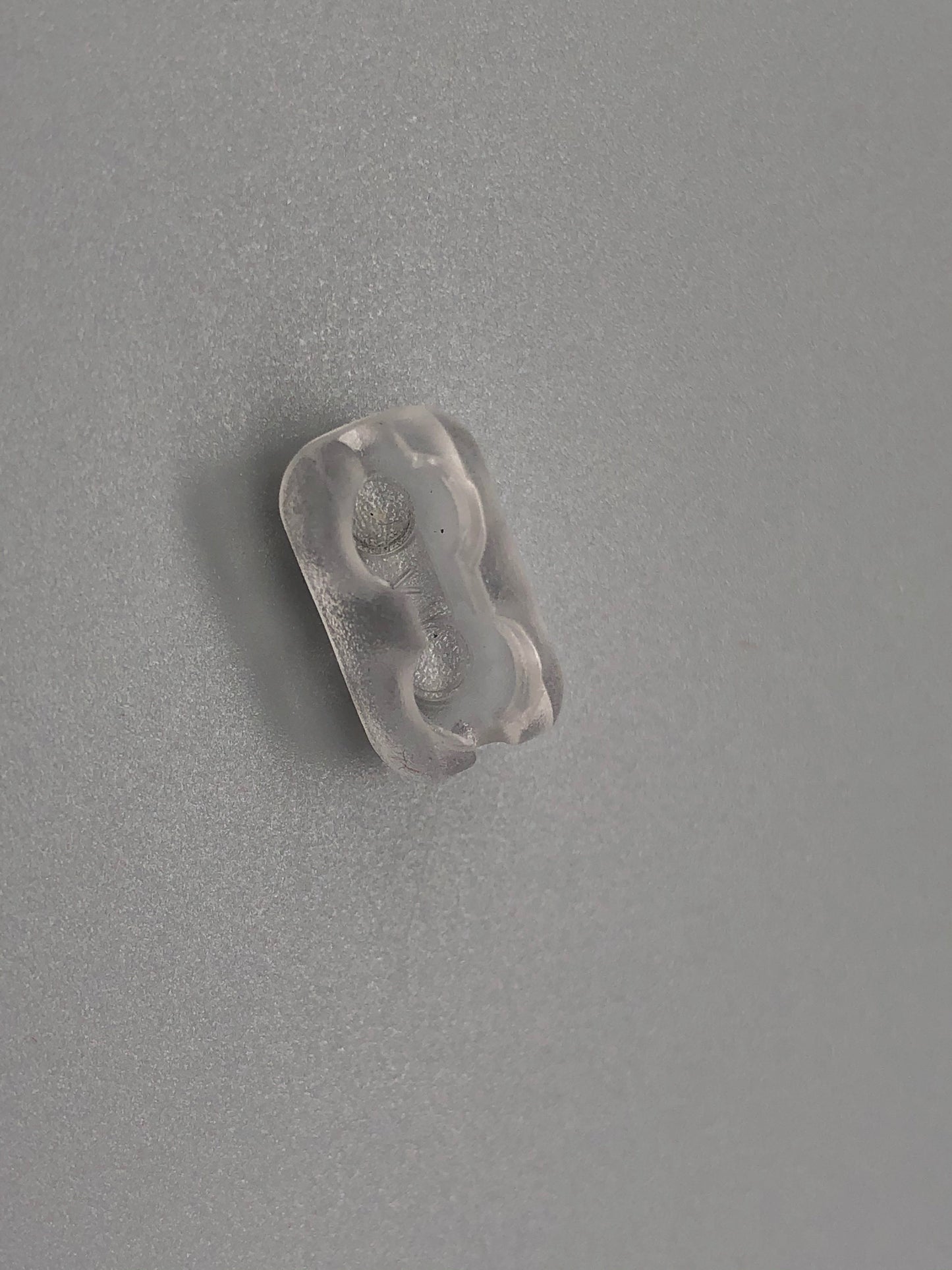 Connecteurs de chaîne de rupture en plastique pour chaîne en plastique n° 10 - Transparent - Paquet de 10 pièces