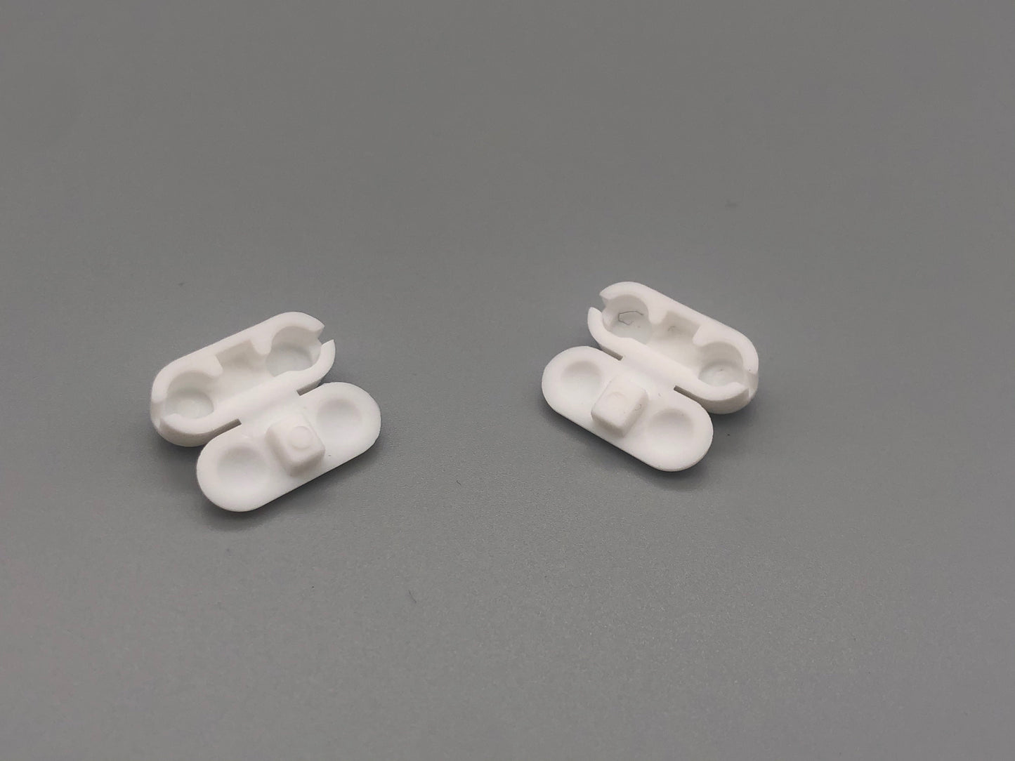 Connecteurs de chaîne en plastique pour chaîne en plastique n° 10 - Blanc - Paquet de 10 pièces