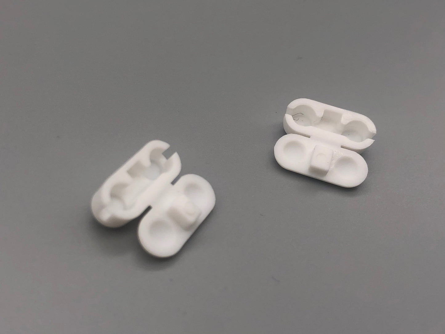 Connecteurs de chaîne en plastique pour chaîne en plastique n° 10 - Blanc - Paquet de 10 pièces