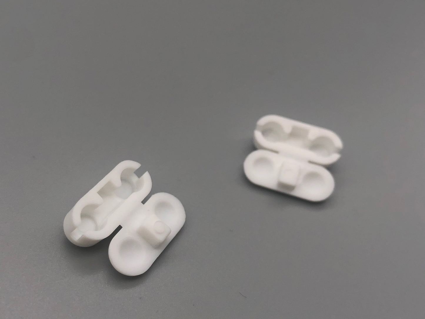 Connecteurs de chaîne en plastique pour chaîne en plastique n° 10 - Blanc - Paquet de 10 pièces