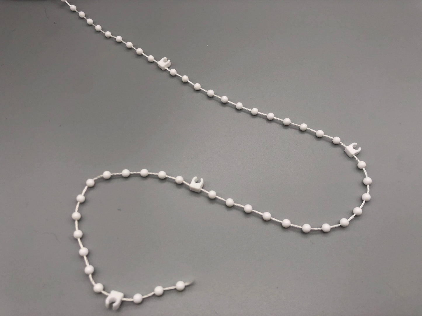 Chaîne à maillons blancs pour stores verticaux de 89 mm (3,5 pouces)