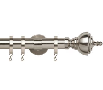 Chrome, Silver &amp; Steel Curtain Poles | Poles and Blinds